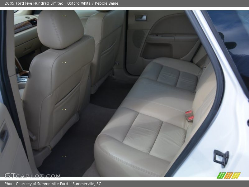 Oxford White / Pebble Beige 2005 Ford Five Hundred Limited