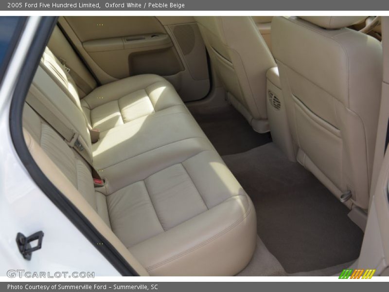 Oxford White / Pebble Beige 2005 Ford Five Hundred Limited