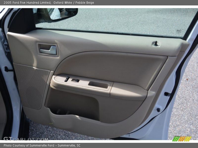 Oxford White / Pebble Beige 2005 Ford Five Hundred Limited