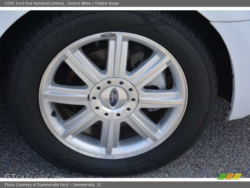 Oxford White / Pebble Beige 2005 Ford Five Hundred Limited