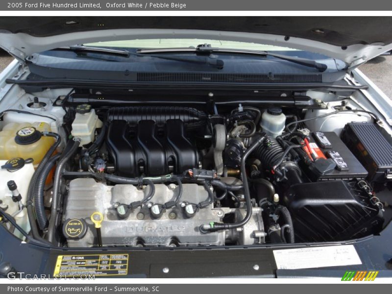 Oxford White / Pebble Beige 2005 Ford Five Hundred Limited