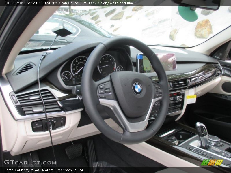 Dashboard of 2015 4 Series 435i xDrive Gran Coupe