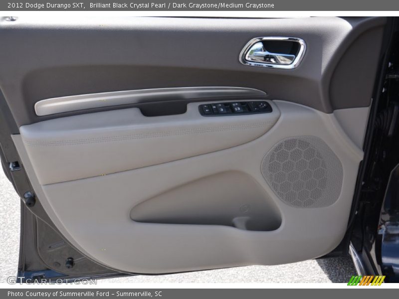 Brilliant Black Crystal Pearl / Dark Graystone/Medium Graystone 2012 Dodge Durango SXT