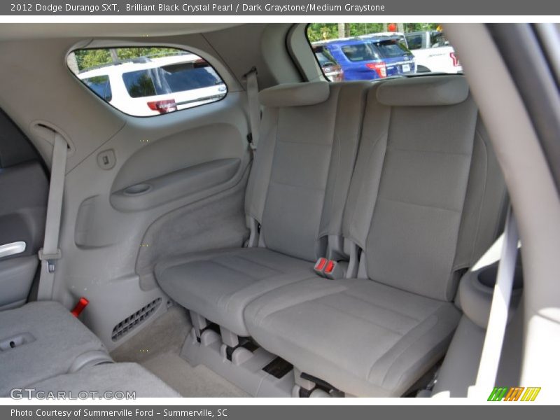 Brilliant Black Crystal Pearl / Dark Graystone/Medium Graystone 2012 Dodge Durango SXT