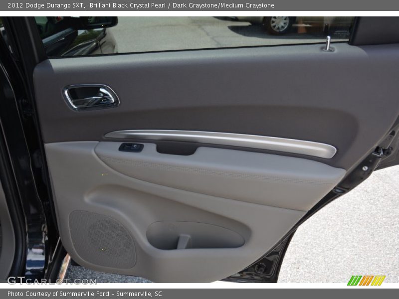 Brilliant Black Crystal Pearl / Dark Graystone/Medium Graystone 2012 Dodge Durango SXT
