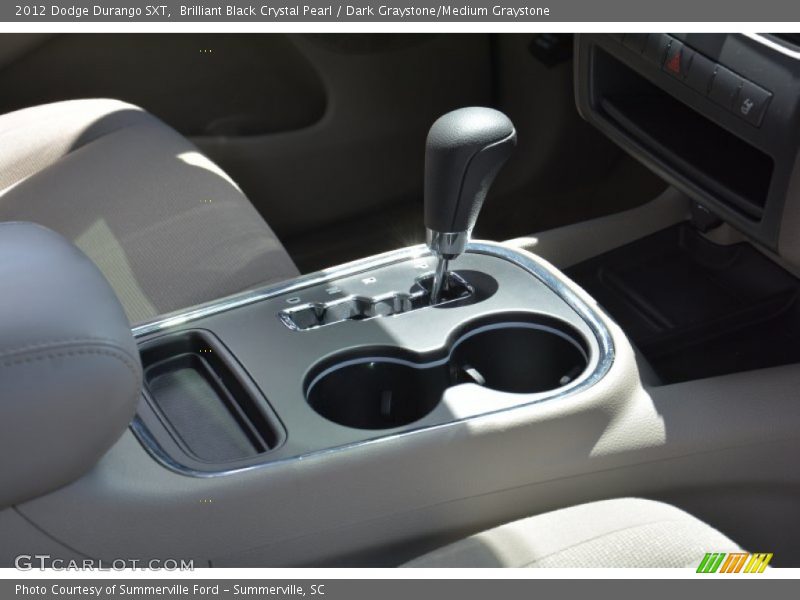 Brilliant Black Crystal Pearl / Dark Graystone/Medium Graystone 2012 Dodge Durango SXT