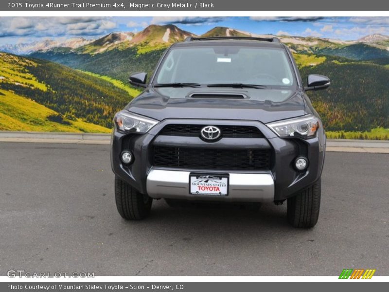 Magnetic Gray Metallic / Black 2015 Toyota 4Runner Trail Premium 4x4