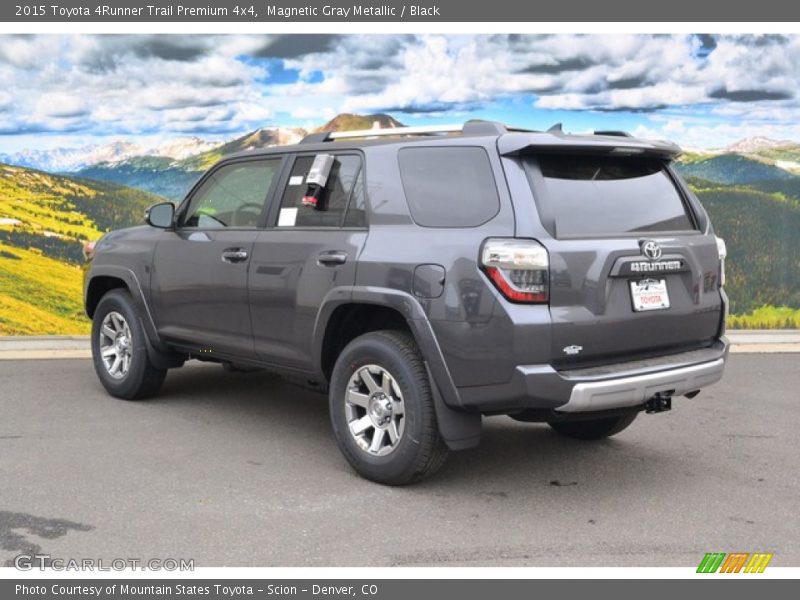 Magnetic Gray Metallic / Black 2015 Toyota 4Runner Trail Premium 4x4