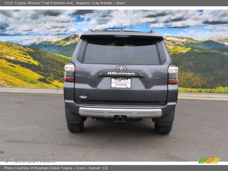 Magnetic Gray Metallic / Black 2015 Toyota 4Runner Trail Premium 4x4