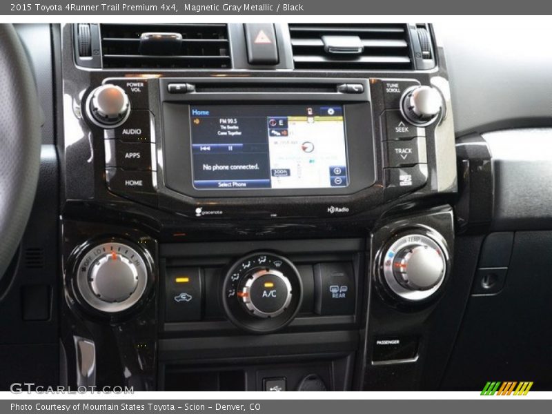 Magnetic Gray Metallic / Black 2015 Toyota 4Runner Trail Premium 4x4