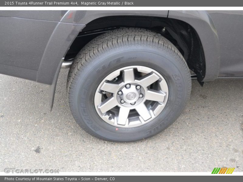 Magnetic Gray Metallic / Black 2015 Toyota 4Runner Trail Premium 4x4