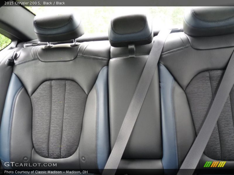 Black / Black 2015 Chrysler 200 S
