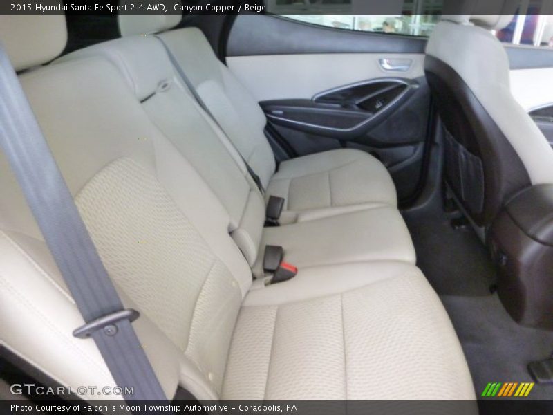 Canyon Copper / Beige 2015 Hyundai Santa Fe Sport 2.4 AWD