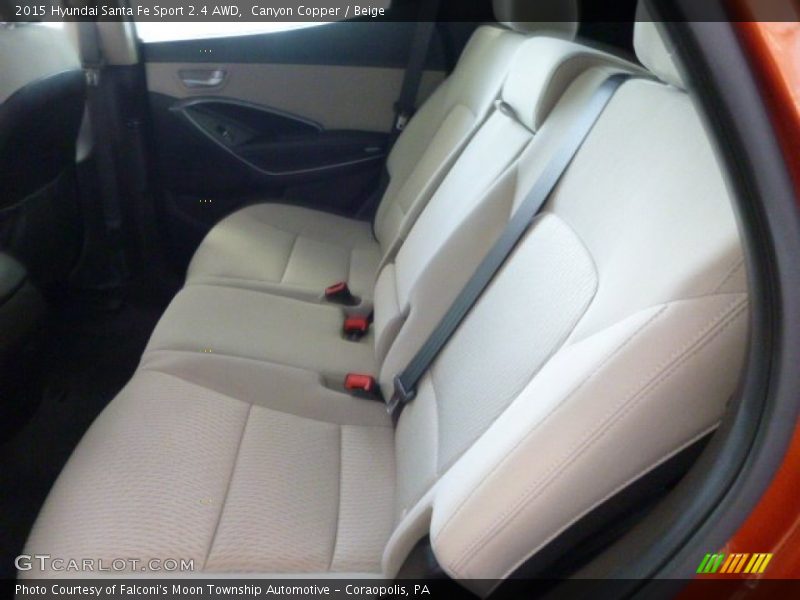Canyon Copper / Beige 2015 Hyundai Santa Fe Sport 2.4 AWD