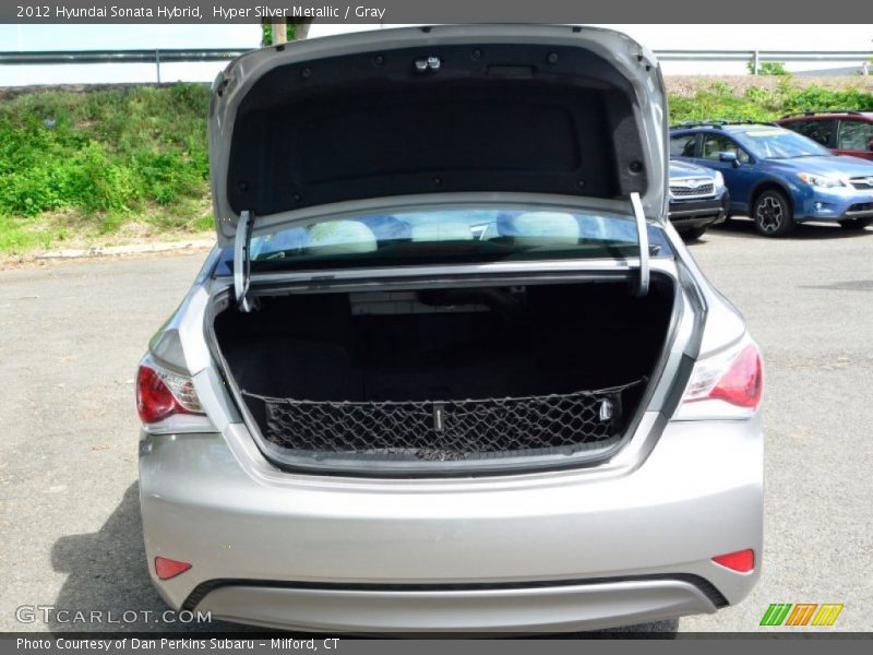 Hyper Silver Metallic / Gray 2012 Hyundai Sonata Hybrid