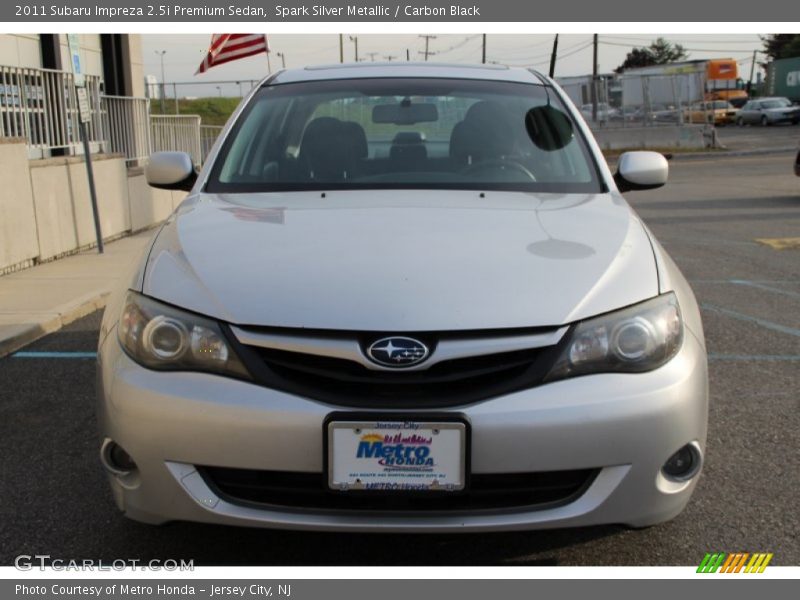Spark Silver Metallic / Carbon Black 2011 Subaru Impreza 2.5i Premium Sedan