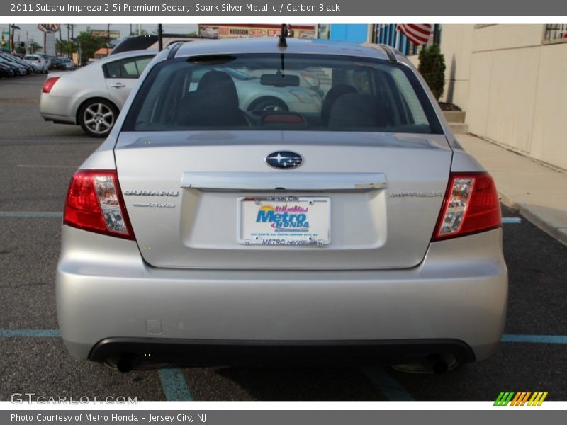 Spark Silver Metallic / Carbon Black 2011 Subaru Impreza 2.5i Premium Sedan