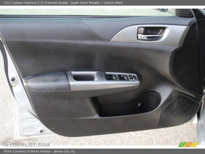 Spark Silver Metallic / Carbon Black 2011 Subaru Impreza 2.5i Premium Sedan