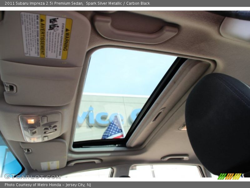 Spark Silver Metallic / Carbon Black 2011 Subaru Impreza 2.5i Premium Sedan
