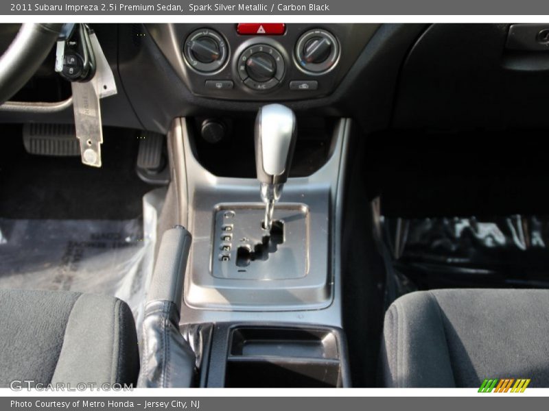 Spark Silver Metallic / Carbon Black 2011 Subaru Impreza 2.5i Premium Sedan
