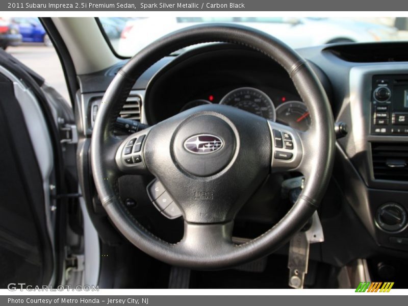 Spark Silver Metallic / Carbon Black 2011 Subaru Impreza 2.5i Premium Sedan