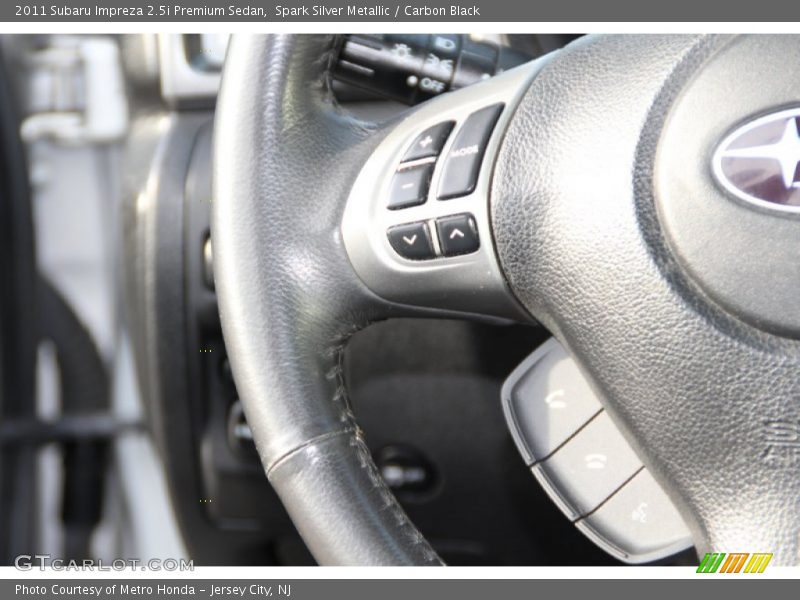 Spark Silver Metallic / Carbon Black 2011 Subaru Impreza 2.5i Premium Sedan