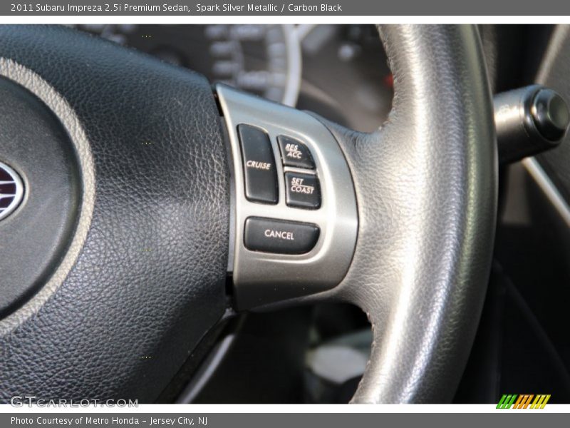 Spark Silver Metallic / Carbon Black 2011 Subaru Impreza 2.5i Premium Sedan