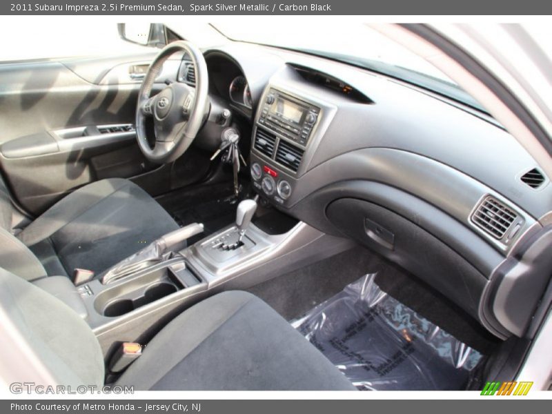 Spark Silver Metallic / Carbon Black 2011 Subaru Impreza 2.5i Premium Sedan