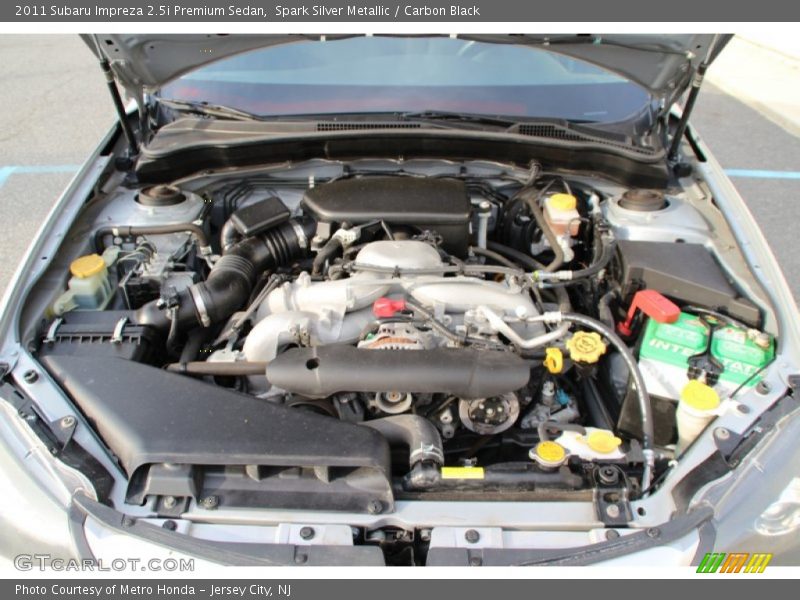 Spark Silver Metallic / Carbon Black 2011 Subaru Impreza 2.5i Premium Sedan