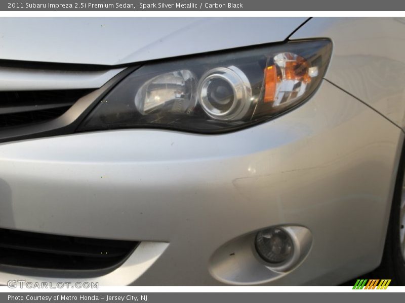 Spark Silver Metallic / Carbon Black 2011 Subaru Impreza 2.5i Premium Sedan