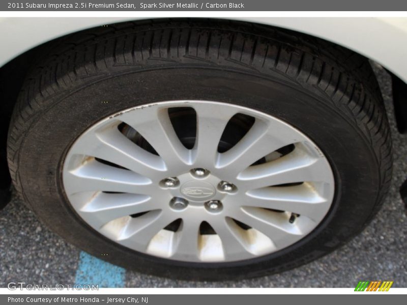 Spark Silver Metallic / Carbon Black 2011 Subaru Impreza 2.5i Premium Sedan