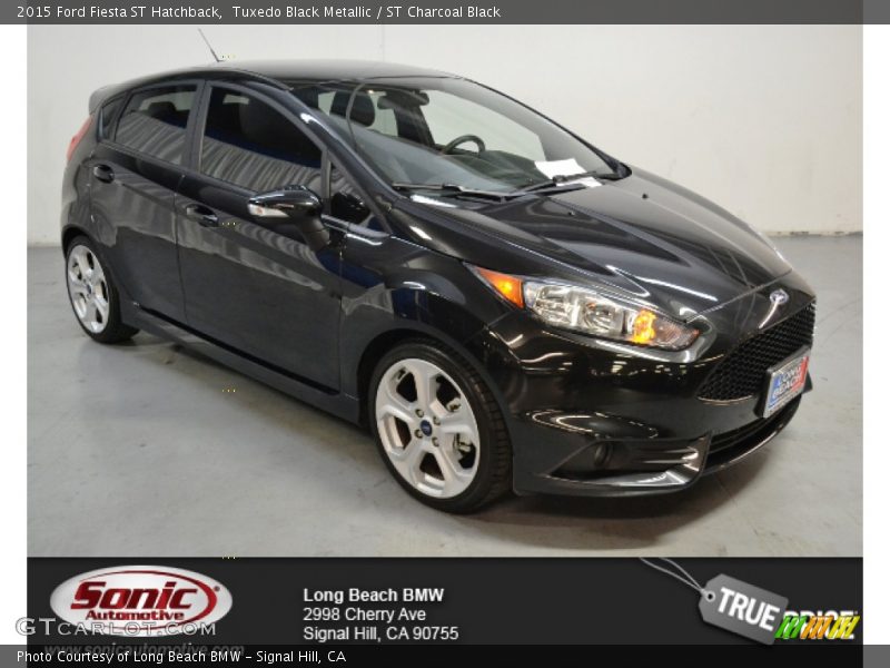 Tuxedo Black Metallic / ST Charcoal Black 2015 Ford Fiesta ST Hatchback