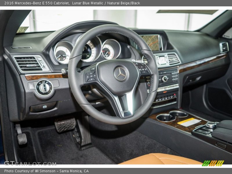  2016 E 550 Cabriolet Natural Beige/Black Interior