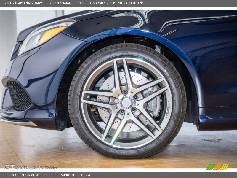  2016 E 550 Cabriolet Wheel