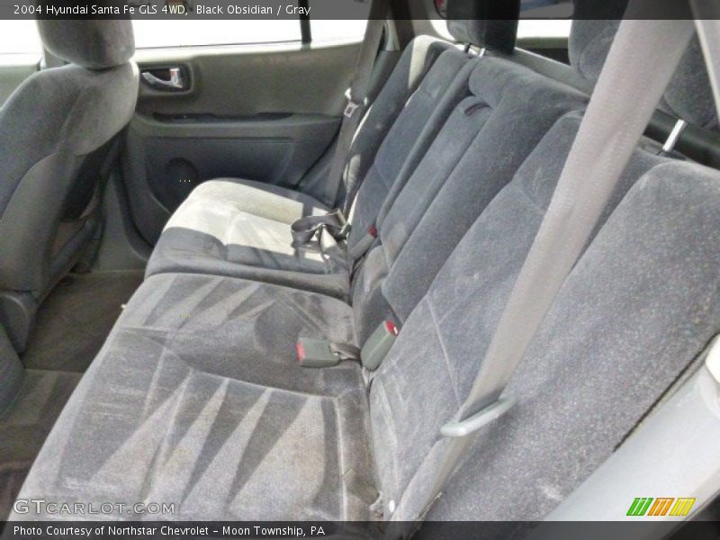 Black Obsidian / Gray 2004 Hyundai Santa Fe GLS 4WD