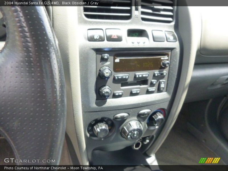 Black Obsidian / Gray 2004 Hyundai Santa Fe GLS 4WD