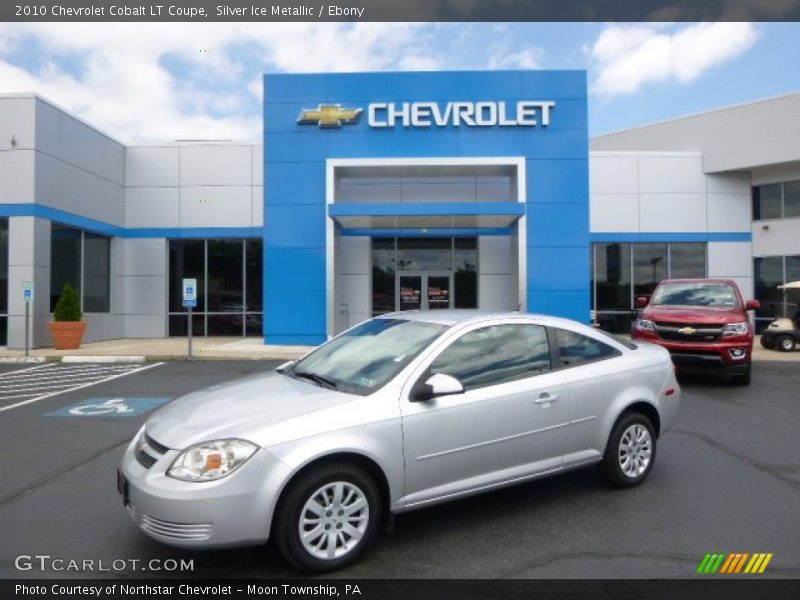 Silver Ice Metallic / Ebony 2010 Chevrolet Cobalt LT Coupe