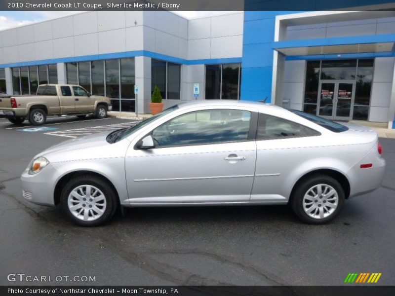 Silver Ice Metallic / Ebony 2010 Chevrolet Cobalt LT Coupe