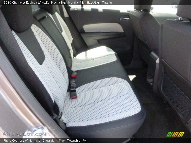Mocha Steel Metallic / Jet Black/Light Titanium 2010 Chevrolet Equinox LS AWD