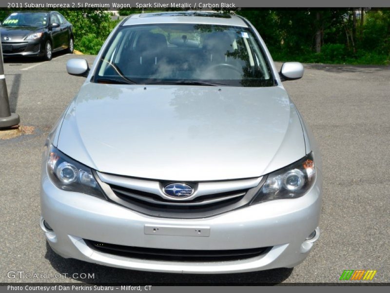 Spark Silver Metallic / Carbon Black 2011 Subaru Impreza 2.5i Premium Wagon