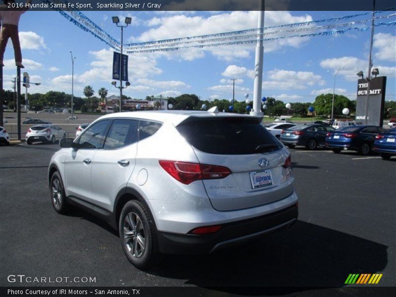 Sparkling Silver / Gray 2016 Hyundai Santa Fe Sport