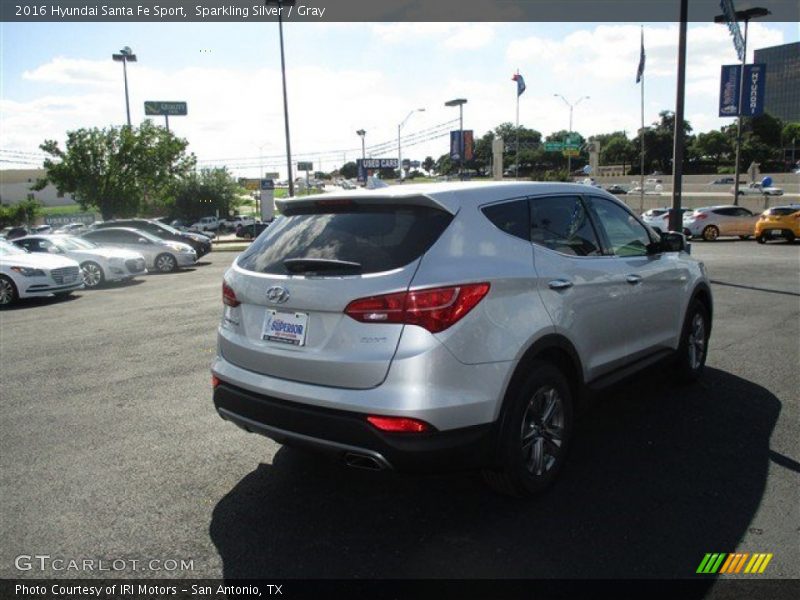 Sparkling Silver / Gray 2016 Hyundai Santa Fe Sport