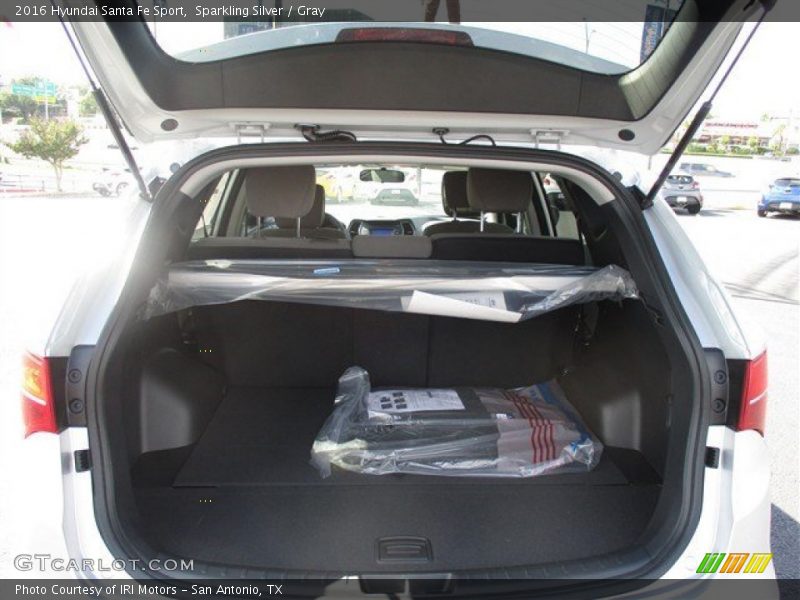 Sparkling Silver / Gray 2016 Hyundai Santa Fe Sport