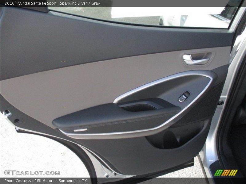Sparkling Silver / Gray 2016 Hyundai Santa Fe Sport