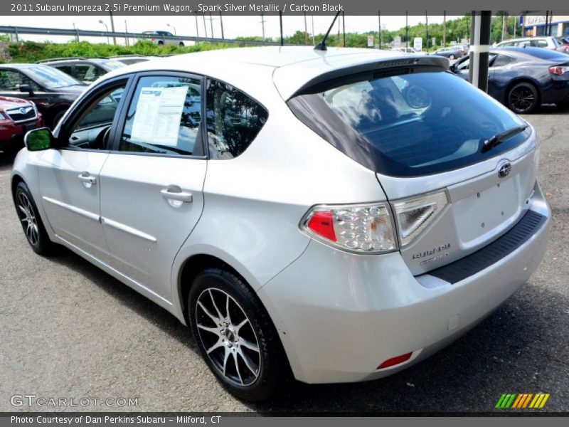 Spark Silver Metallic / Carbon Black 2011 Subaru Impreza 2.5i Premium Wagon
