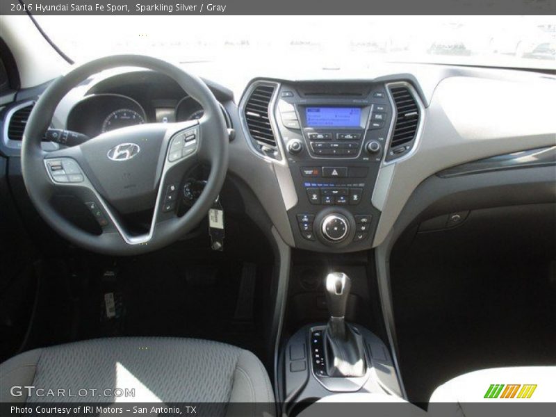 Sparkling Silver / Gray 2016 Hyundai Santa Fe Sport