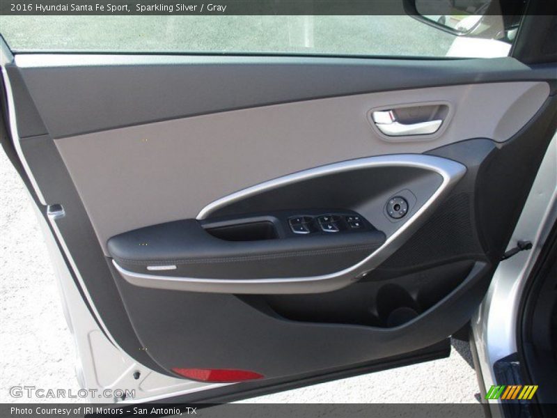 Sparkling Silver / Gray 2016 Hyundai Santa Fe Sport