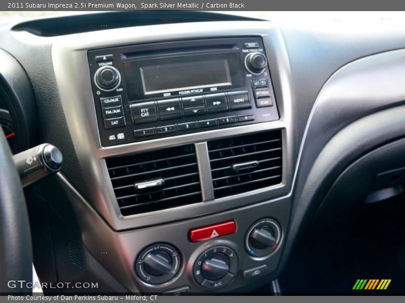 Spark Silver Metallic / Carbon Black 2011 Subaru Impreza 2.5i Premium Wagon