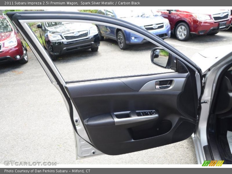 Spark Silver Metallic / Carbon Black 2011 Subaru Impreza 2.5i Premium Wagon