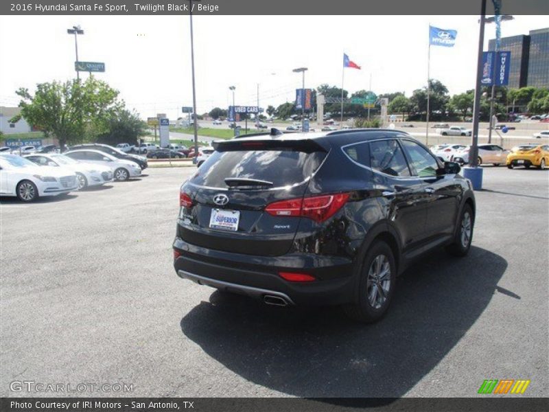 Twilight Black / Beige 2016 Hyundai Santa Fe Sport